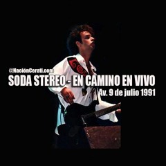 Soda Stereo - En Caminos Av. 9 de julio 1991 @NacionCerati.com