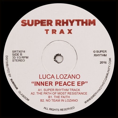 STRX 014 Luca Lozano - Inner Peace EP - Super Rhythm Trax
