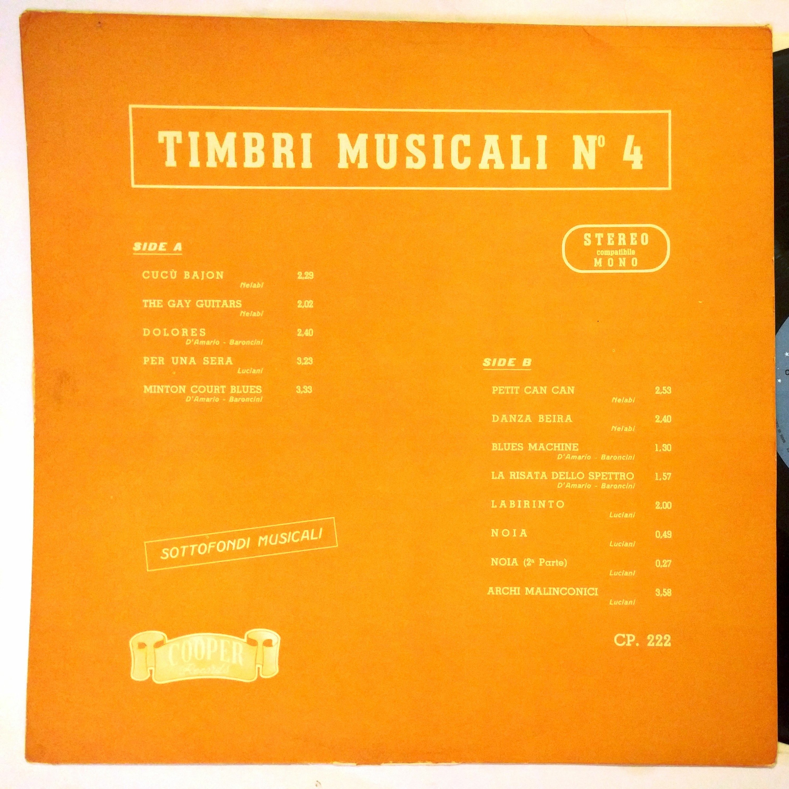 TIMBRI MUSICALI N°4 episode artwork