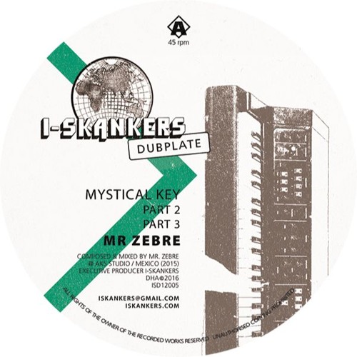 ISD12005A Mr ZEBRE - MYSTICAL KEY // 3 PARTS