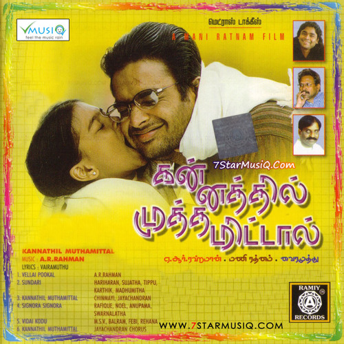 Stream Kannathil Muthamittal(F)-StarMusiQ.Com by Vishnu Aravind | Listen  online for free on SoundCloud