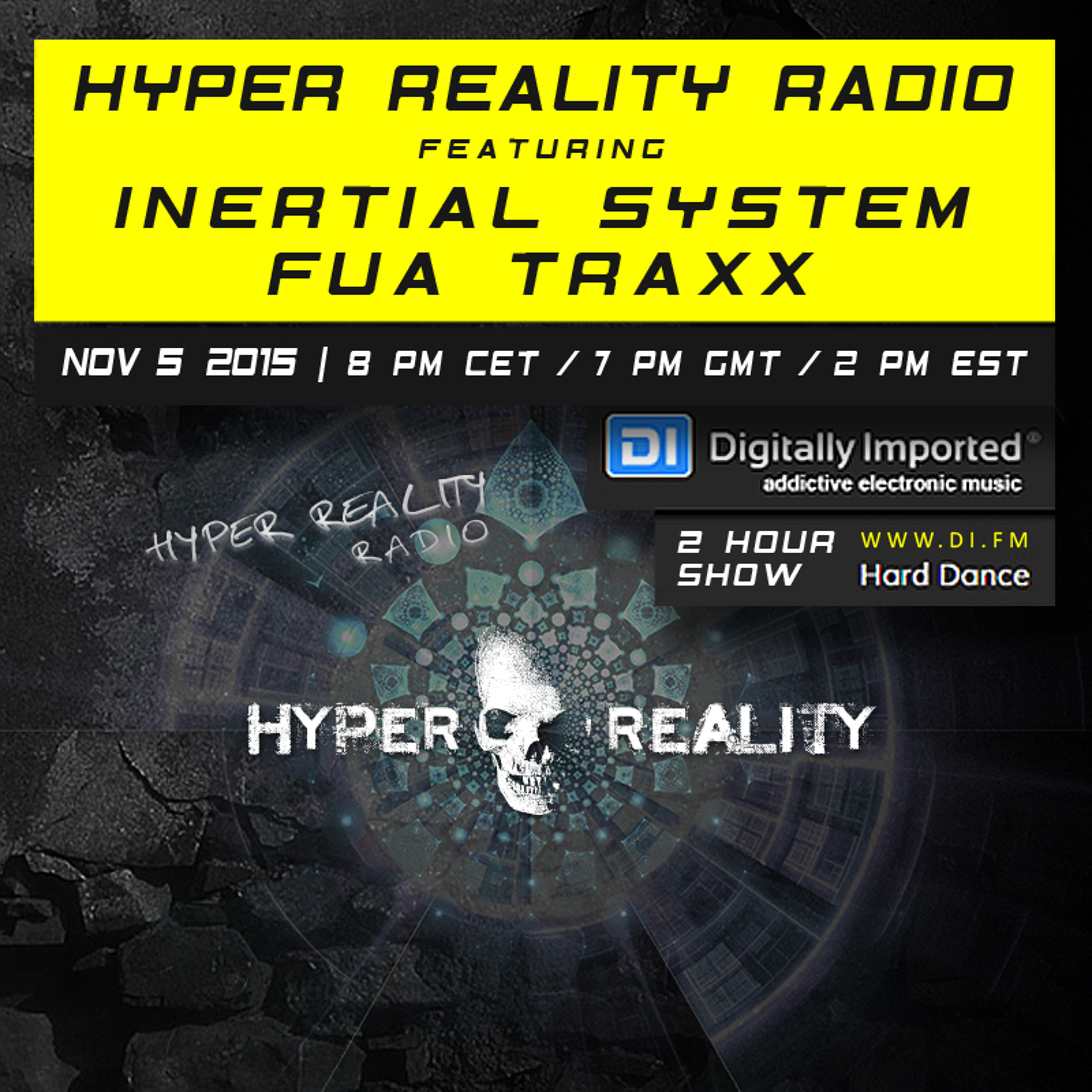 Hyper Reality Radio 022 - feat. Inertial System & FUA TraxX episode artwork