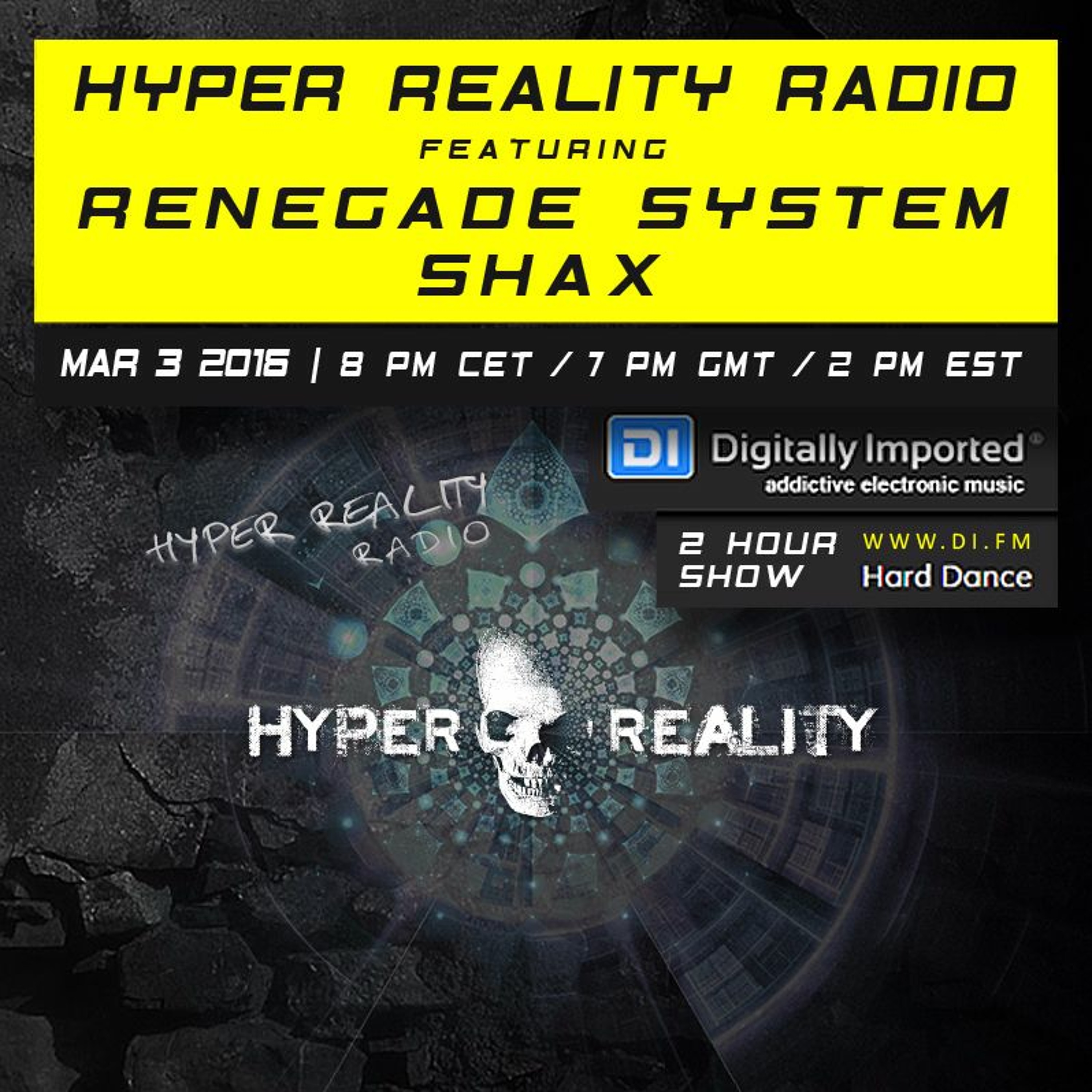 Hyper Reality Radio 030 - feat. Renegade System & Shax episode artwork