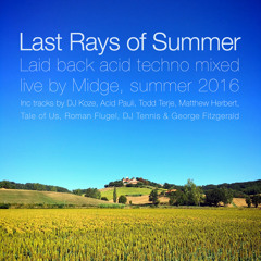 Last Rays Of Summer - Laid Back Acid Techno Mix