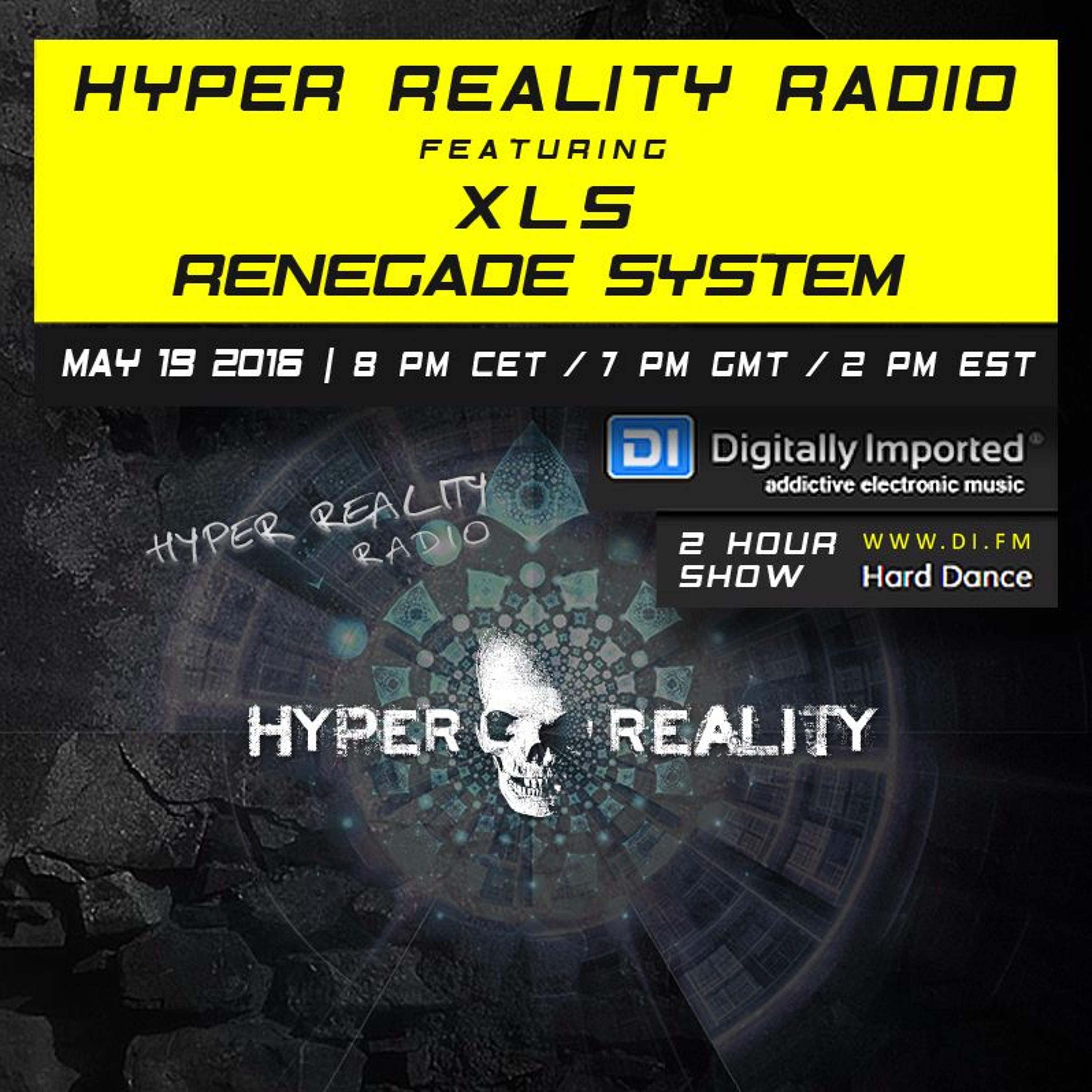 Hyper Reality Radio 035 - feat. XLS & Renegade System episode artwork