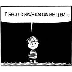 Should've known (coming soon)