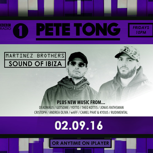Stream Sound Of Ibiza Mix - BBC Radio 1 by Pete Tong by The Martinez  Brothers | Listen online for free on SoundCloud