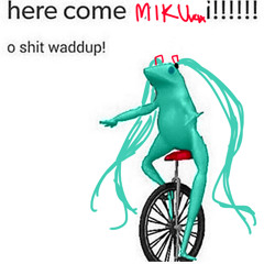 HERE COME DAT MIKU V4X (a longer meme)