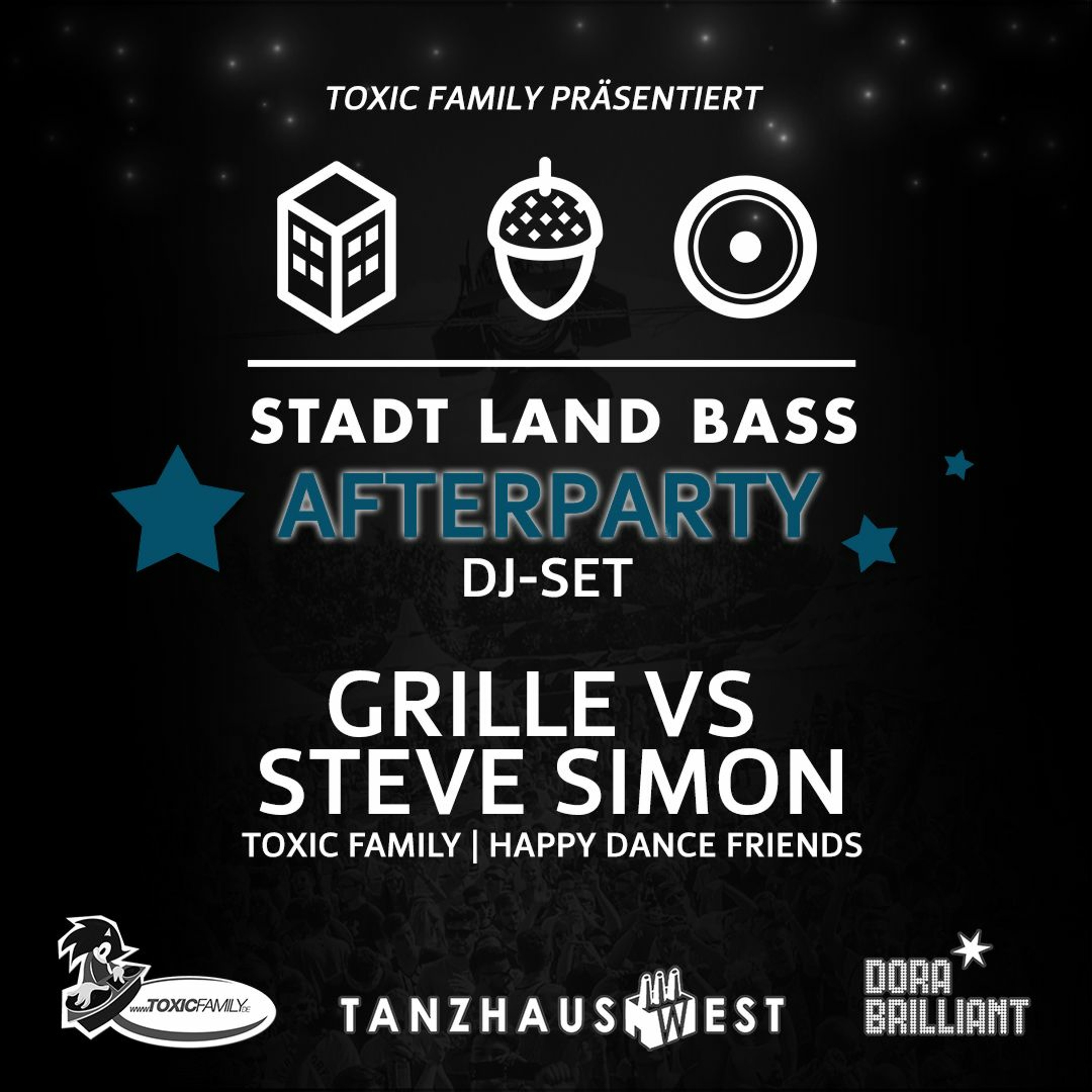 13.08.2016 - Grille vs Steve Simon | Stadt Land Bass Afterparty @ Dora Brilliant episode artwork