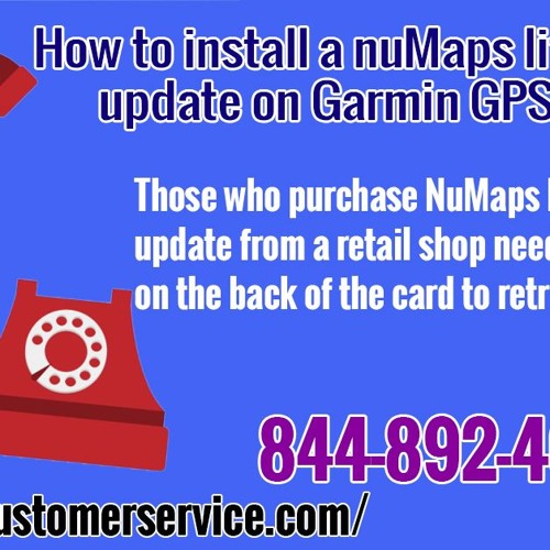 Stream How to install a nuMaps lifetime map update on Garmin GPS device by  Amyvdivers | Listen online for free on SoundCloud