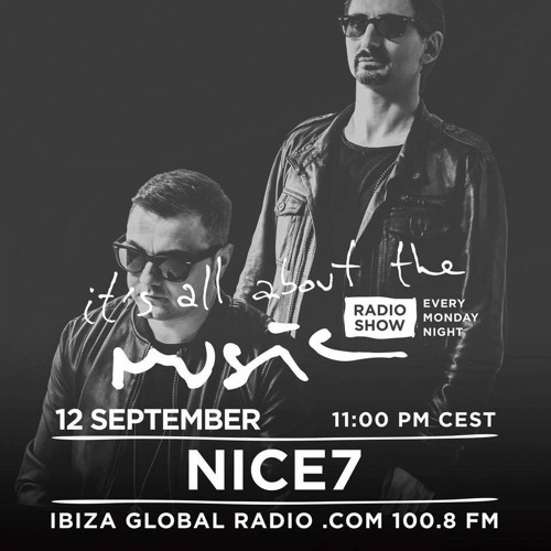 NiCe7 DJMix for It's All About The Music by Music On