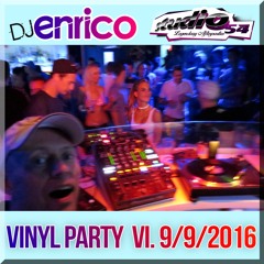 DJ Enrico - Live set at Vinyl party - Studio54 - 9/9/2016