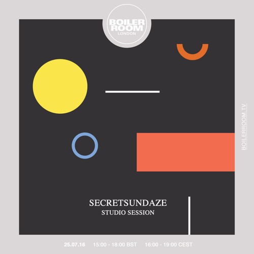 Secretsundaze Boiler Room London Studio DJ Set