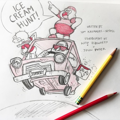 The Girl Who Stole My Ice Cream [For Cartoon Network's Clarence]