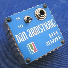 "Stone in Love" Dan Armstrong Blue Clipper w/ volume rolled back