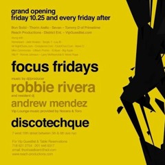 Andrew Mendez - Live at Discotechque NYC 10.25.2003