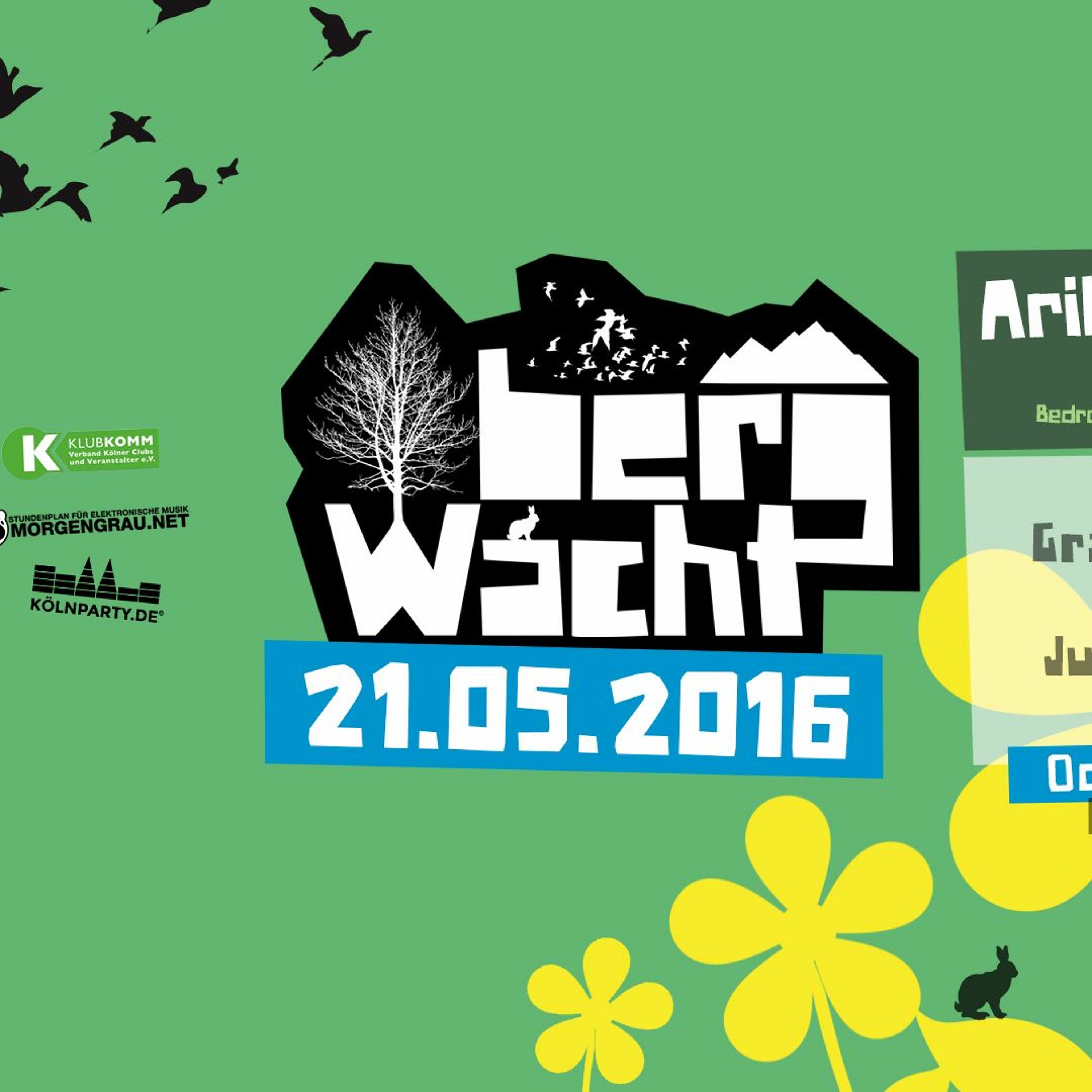 Catweasel @ BergWacht Odonien Cologne 21.05.2016_Warmup episode artwork