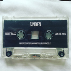 Sinden Live @ Night Bass LA (August 18, 2016)