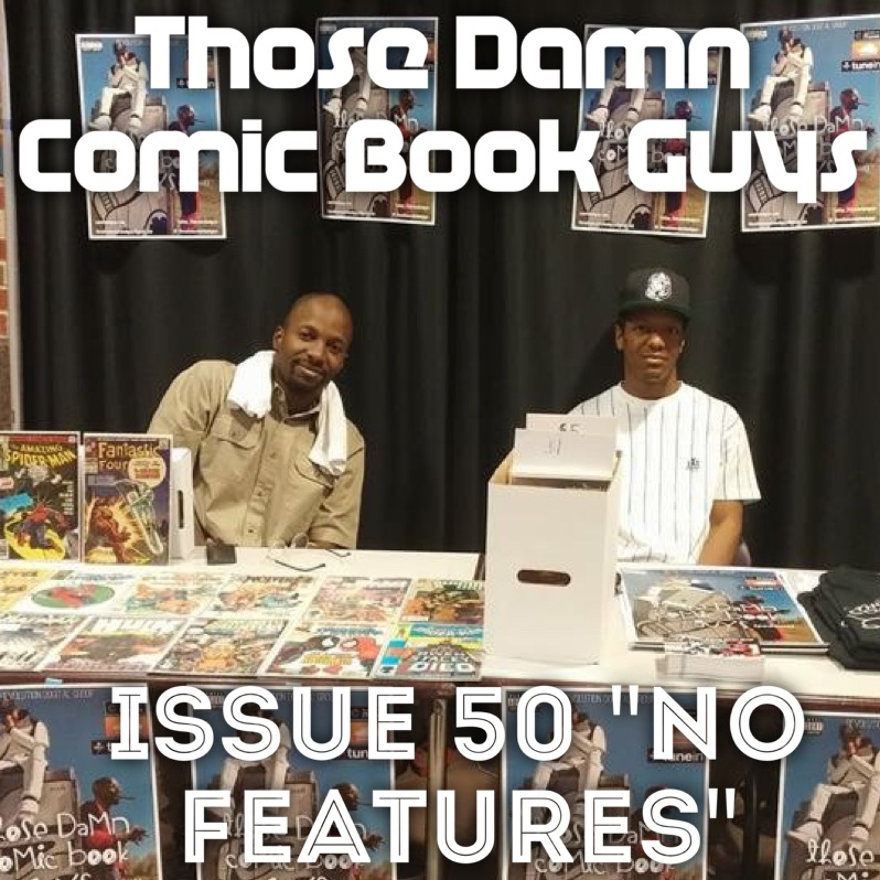 Issue 50 "No Features" featuring Us episode artwork
