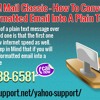 Yahoo Mail Classic – How To Convert A Heavily Formatted Email Into A Plain Text Image Mp3