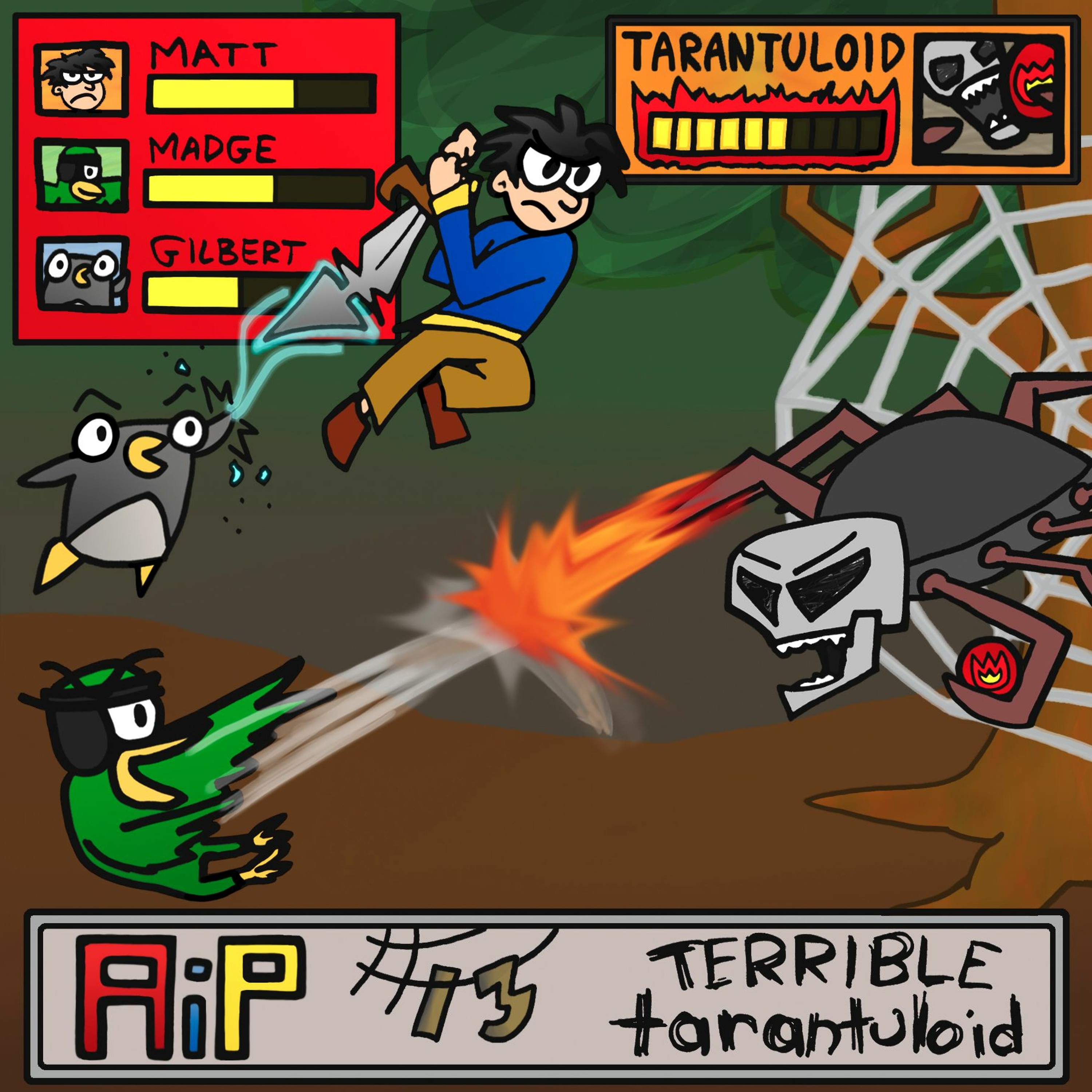 Terrible Tarantuloid episode artwork