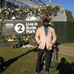 Clare Teal interview with Gregory Porter at BBCR2 Hyde Park 11.9.16
