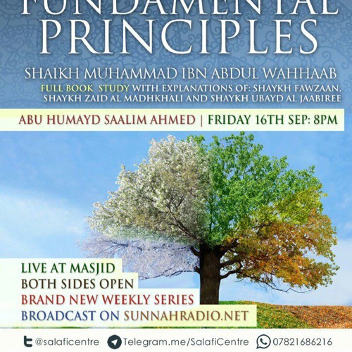 01 The Four Fundamental Principles - Abu Humayd | Manchester