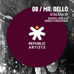 [RA008] Mr.Dello - Atacama EP (feat. Nick Elia, Medhat & Dekkstrum remixes)