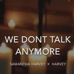 We Don't Talk Anymore - Charlie Puth ft. Selena Gomez cover by Samantha Harvey & Harvey