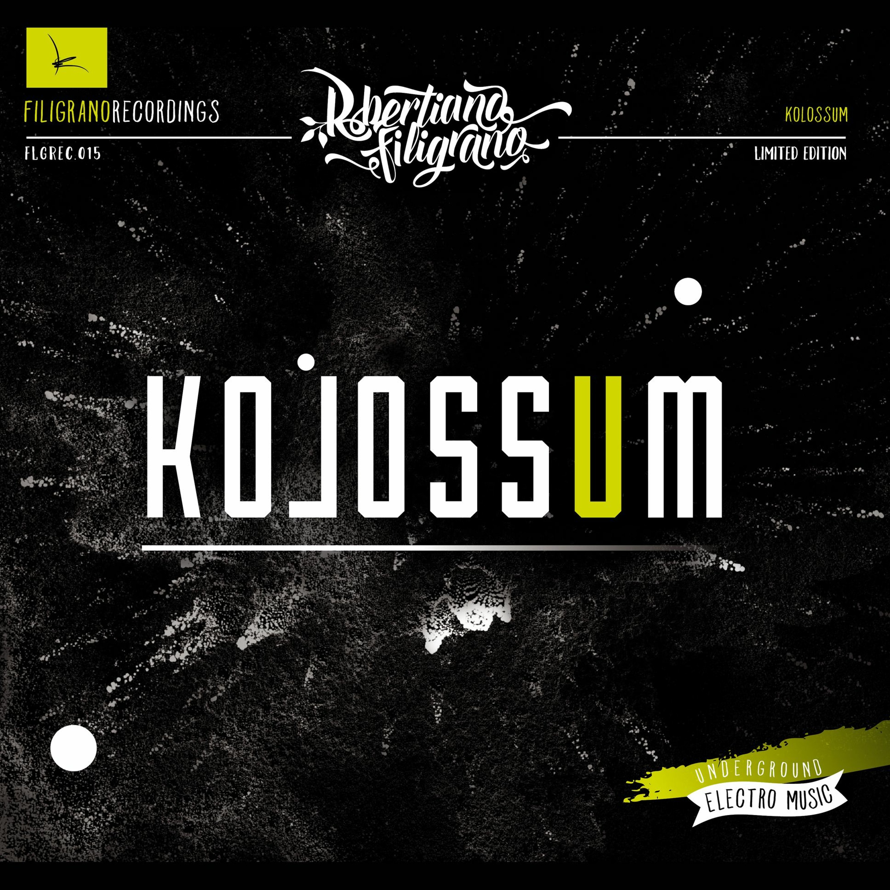 KOLOSSUM CD /// mixdown /// OUT NOW! /// FLGREC015 episode artwork