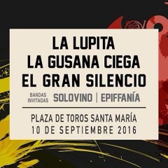 "DEJENME SI ESTOY LLORANDO" El Gran Silencio, Querétaro, Sept 10, 2016