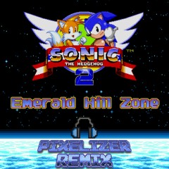 Sonic 2 - Emerald Hill Zone - Sega Mega Drive - Pixelizer REMIX