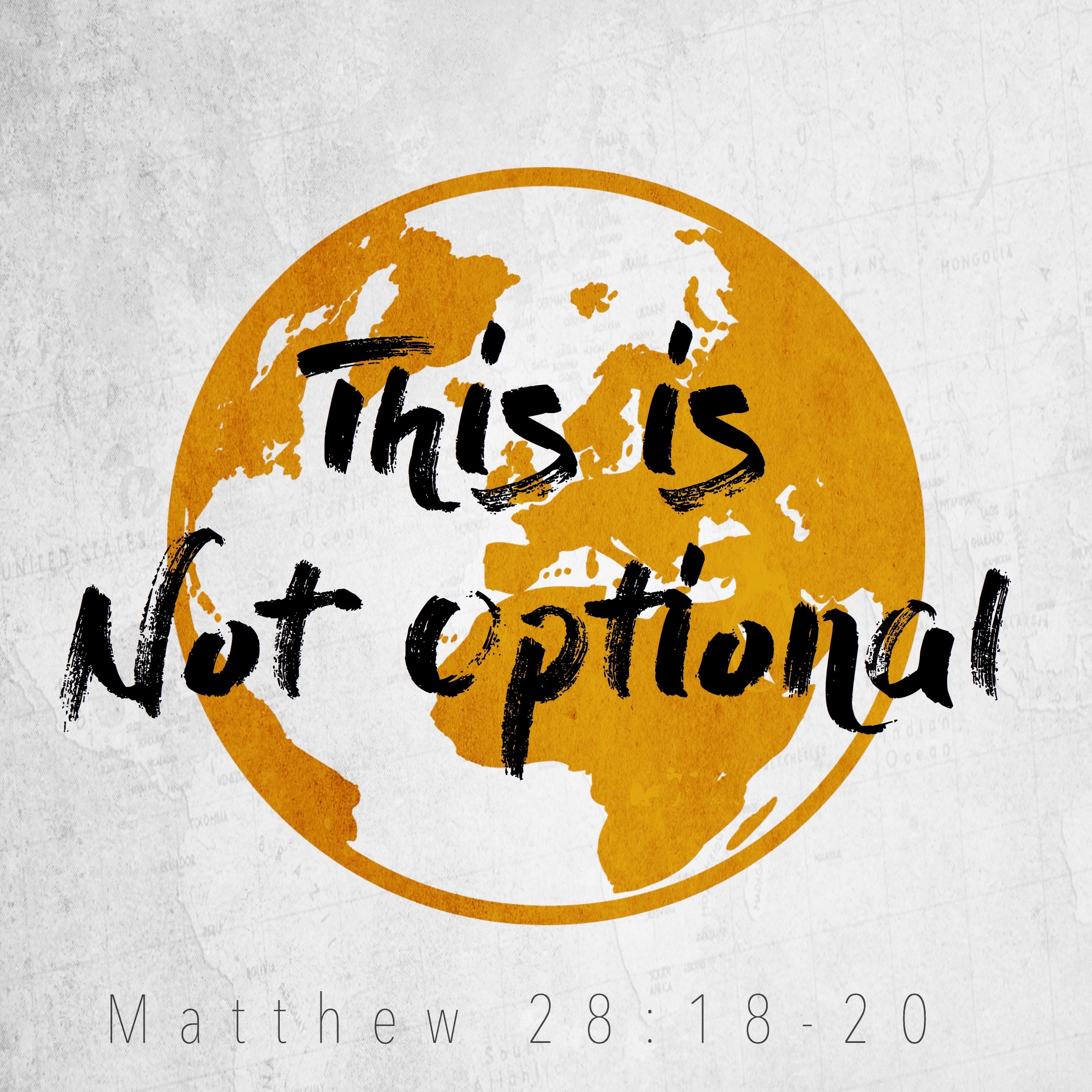 This Is Not Optional—Matthew 28:18-20 (Sept 18, Chris McGarvey) episode artwork