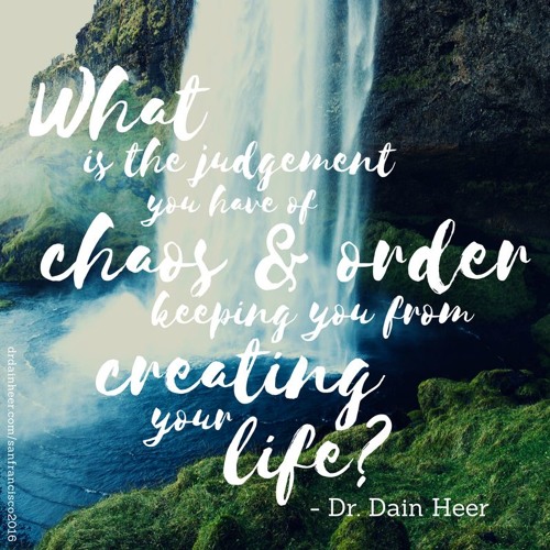 How Chaos and Order Applies to Your Body