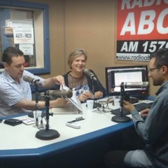 Entrevista de Lucia Dal'Mas e André Stábile na Rádio ABC em 19/09/2016