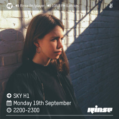 Rinse FM Podcast - Sky H1 - 19th September 2016