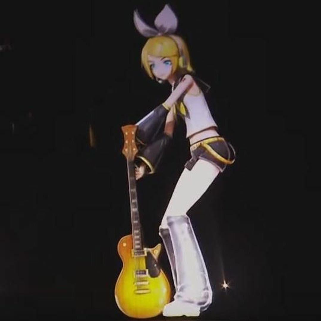 アニメ Rinpact! Guitar Sound KAGAMINE RIN Rin Kagamine Guitar 1/8 Scale PVC painted Figure MaxFactory