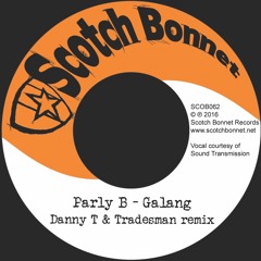Parly B - Galang (Danny T & Tradesman remix) / Galang riddim