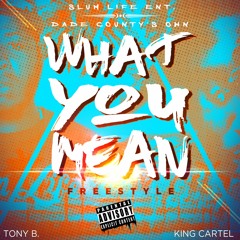 What You Mean Freestyle Tony B. X King Cartel