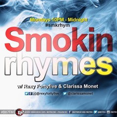 Smokin Rhymes Sept 12 2016 on B87FM.com Every Monday 10pm-12am