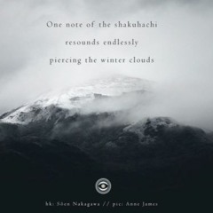 One note of the shakuhachi (Naviar Haiku 142)