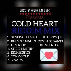 Cold Heart Riddim Mix By Djezzy