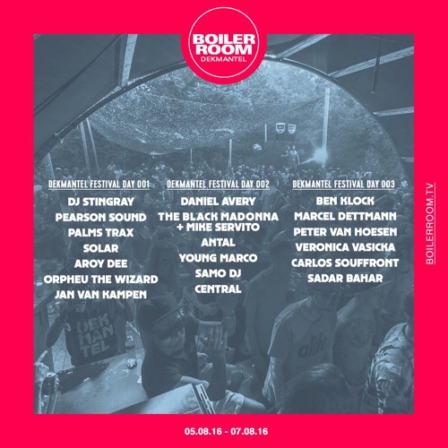 Stream Pearson Sound Boiler Room x Dekmantel Festival DJ Set by Boiler Room  | Listen online for free on SoundCloud