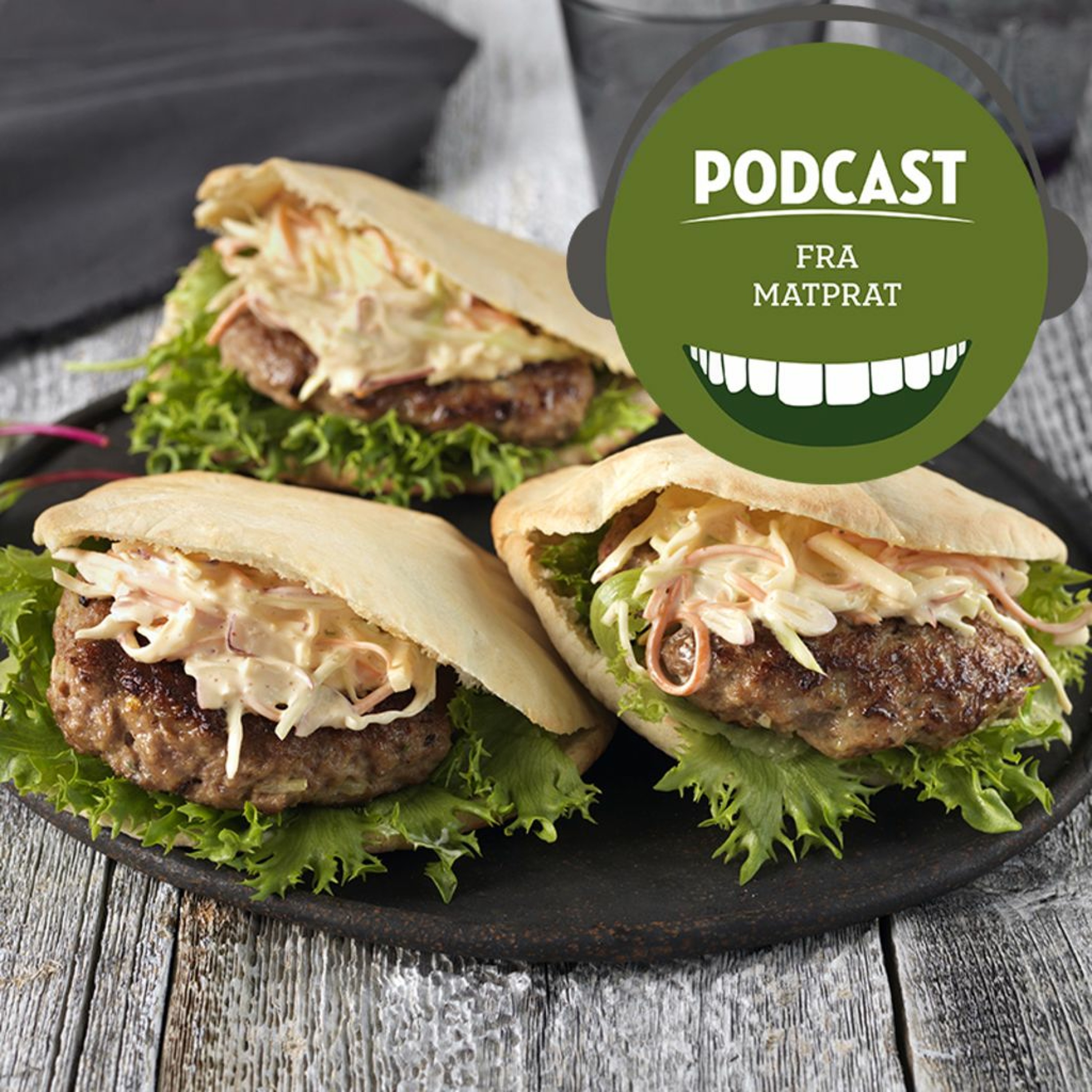 Lammeburger med pitabrød og eplecoleslaw – og hvordan tenke nytt rundt kjøttdeig episode artwork