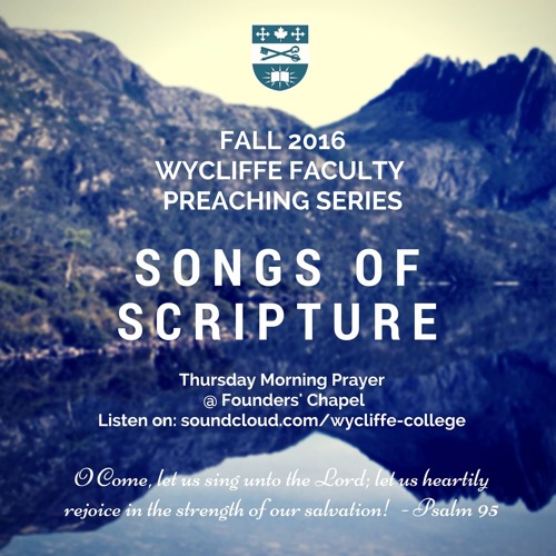 Ephraim Radner Sep 15 Venite Come Let Us Sing To The
