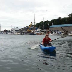 Sonic Kayak paddling, Penryn Harbour test 3
