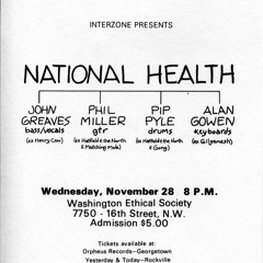 National Health, 1st Set, Washington Ethical Society, Nov. 28, 1979