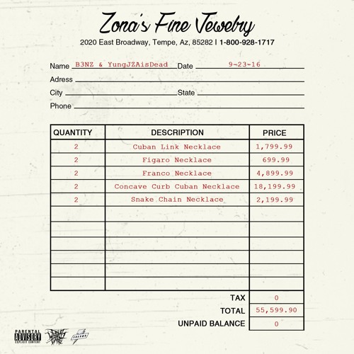 10 Chains Feat. YungJZAisDead