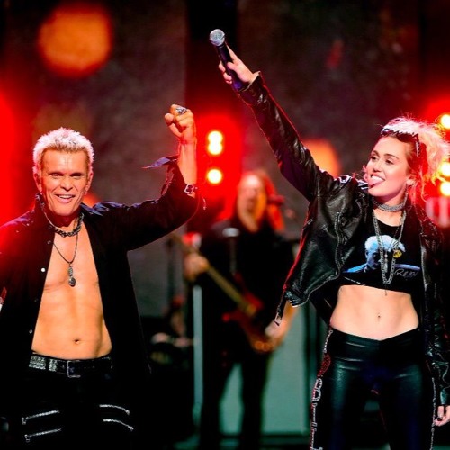 Billy Idol ft Miley Cyrus - Rebel Yell Live