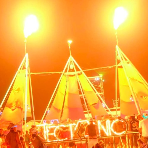 EVIL DISCOTEQUE DJ set - Burning Man 2016 - TECTONIC - sunday 6-8 am